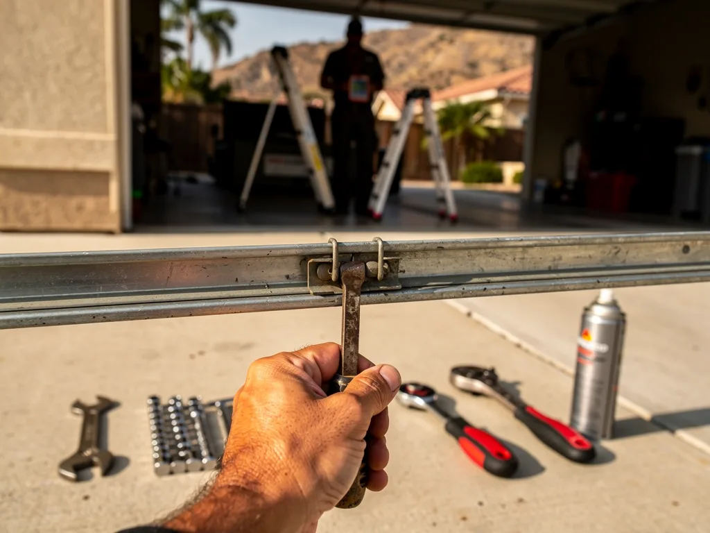 DIY vs when to call a pro for a garage door problem