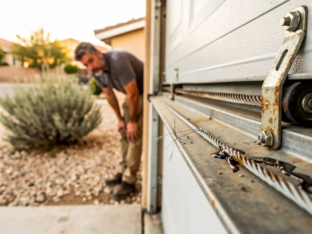 Warning signs your garage door needs quick attention
