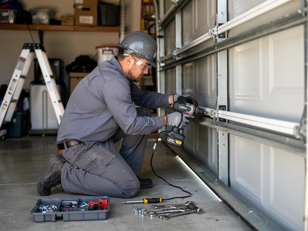 Off-Track Door Repair